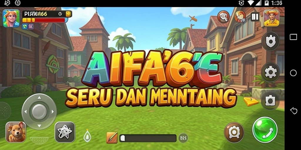 Screenshot gameplay AIFA66 menampilkan teka-teki yang menarik.