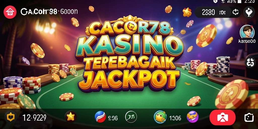 Tampilan menarik dari gameplay Kasino CACOR78 yang mendebarkan.