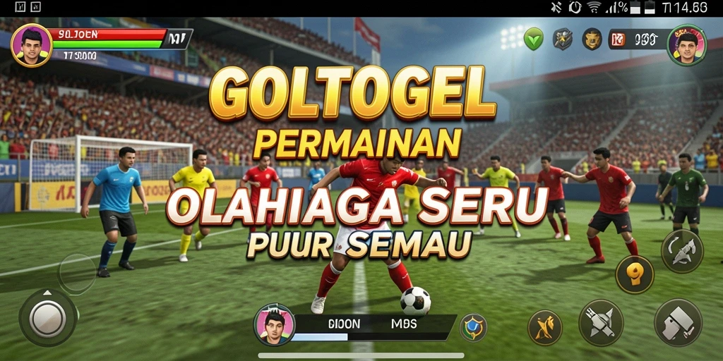 Tampilan gameplay GOLTOGEL yang seru dan interaktif.